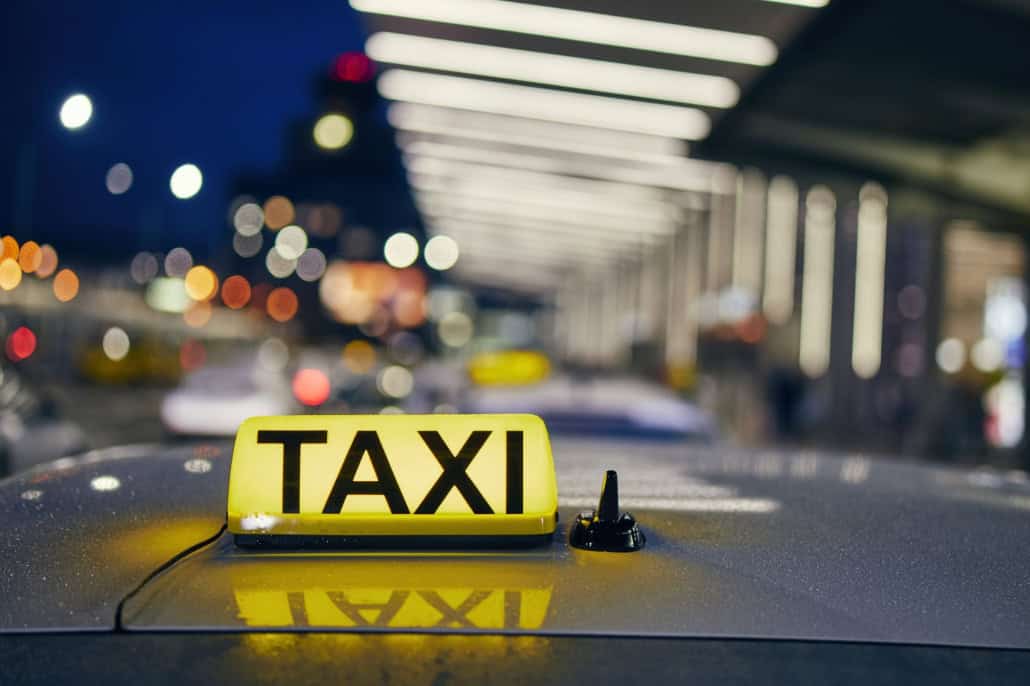 taxi op schiphol