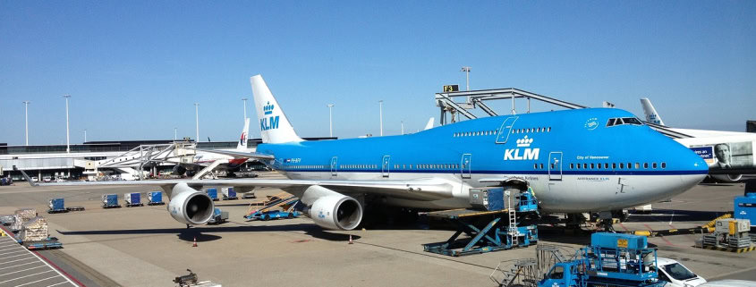 KLM-vliegtuig-schiphol